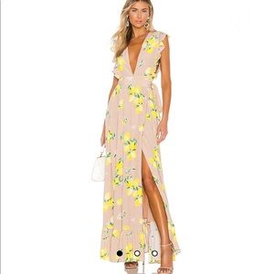 Majorelle Sweet Pea Lemon Dress